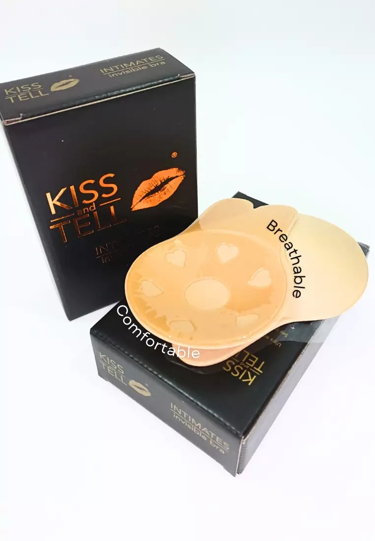 Dahlia Breast Lift Up Nubra in Black Seamless Invisible Reusable Adhesive Stick On Bra 隐形聚拢胸