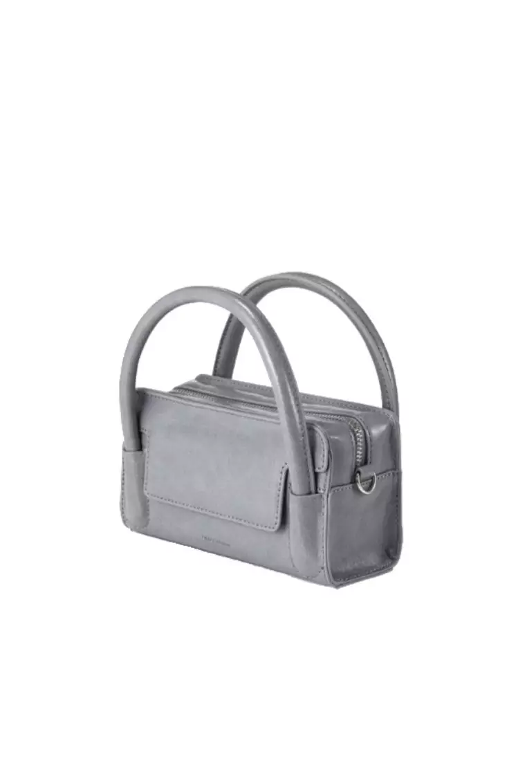 Buy Find Kapoor FIND KAPOOR Marty Bag B 18 Crinkled Gray 2024