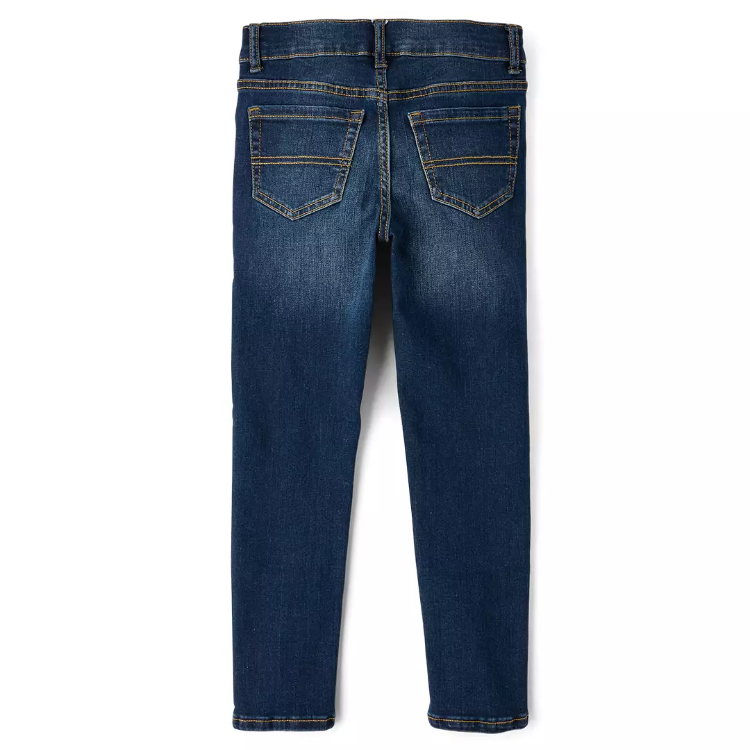 Boys Stretch Skinny Jeans - Celana Panjang Anak Laki (Biru)