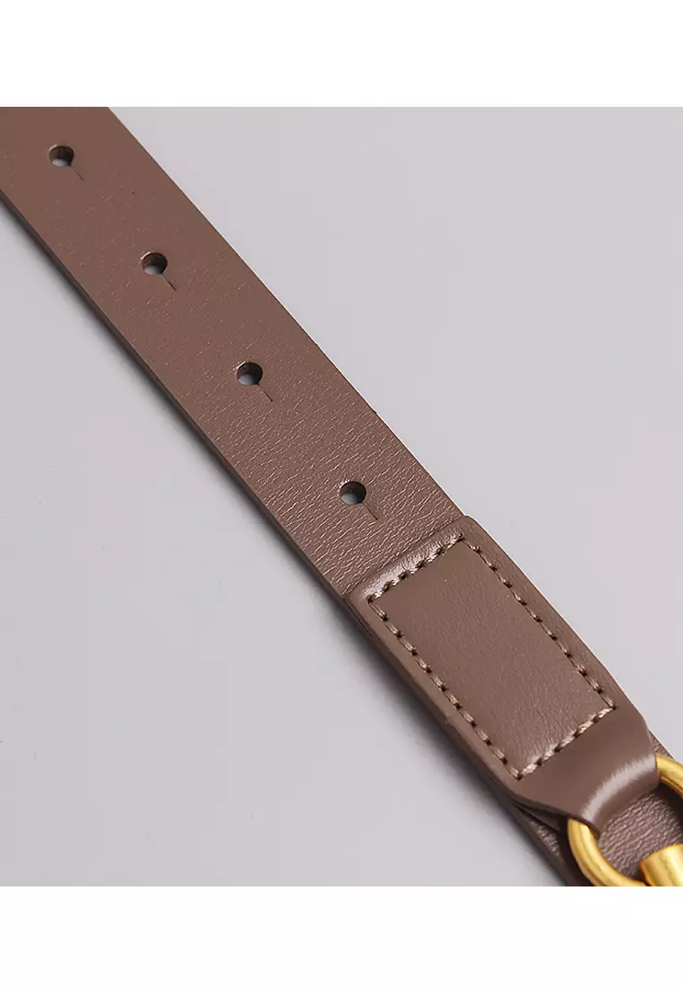2.2cm Full Grain Braided Leather Purse Strap Shoulder Handbag 