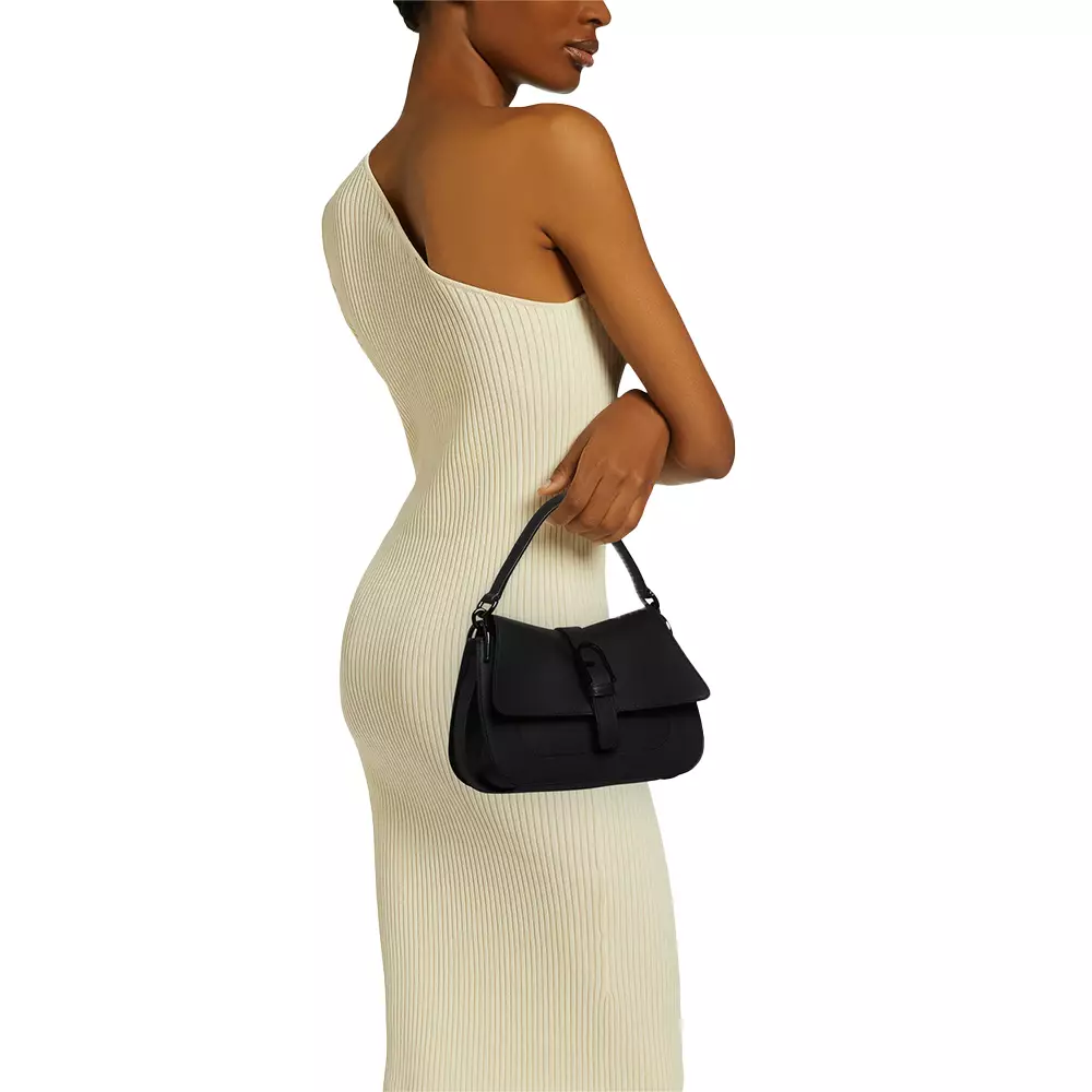 Flow Mini Top Handle Bag Black