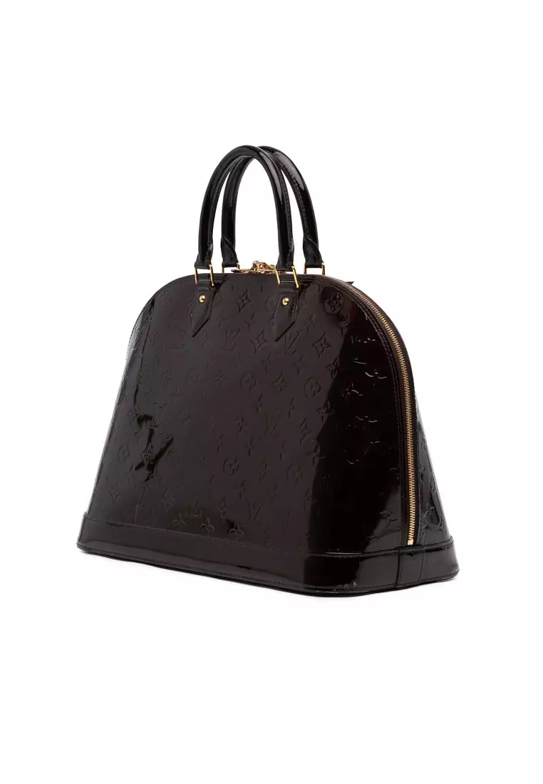 Pre-Loved Louis Vuitton Monogram Vernis Alma Gm