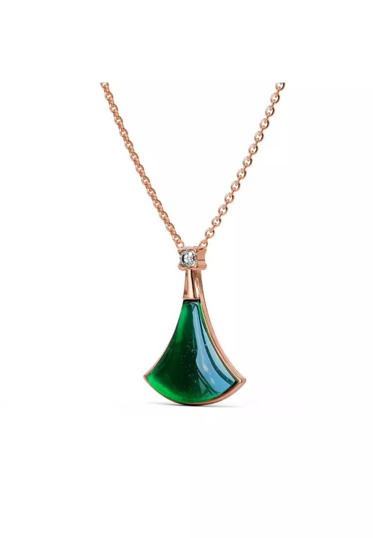 Diva's Dream Necklace in Rose Gold