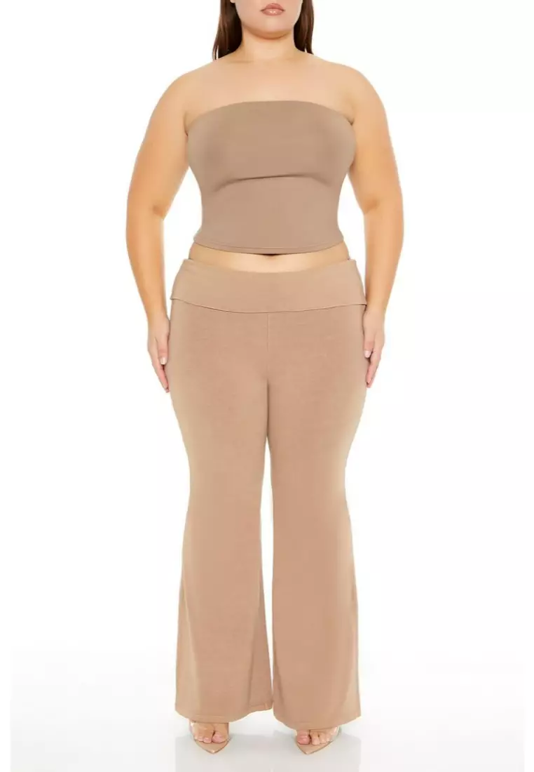 Forever 21 leggings plus size top