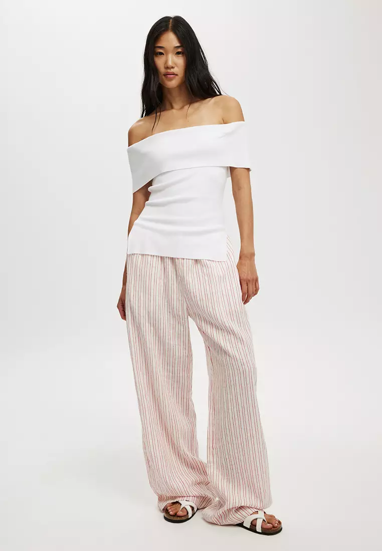Buy Cotton On Rita Rib Side Split Off Shoulder 2025 Online