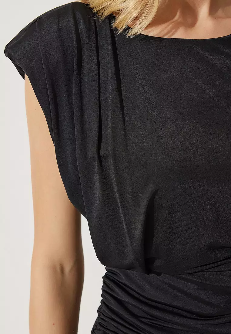Ruched Mini Dress