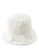 Rubi white Bianca Textured Bucket Hat A8E77ACA5C3DB6GS_1