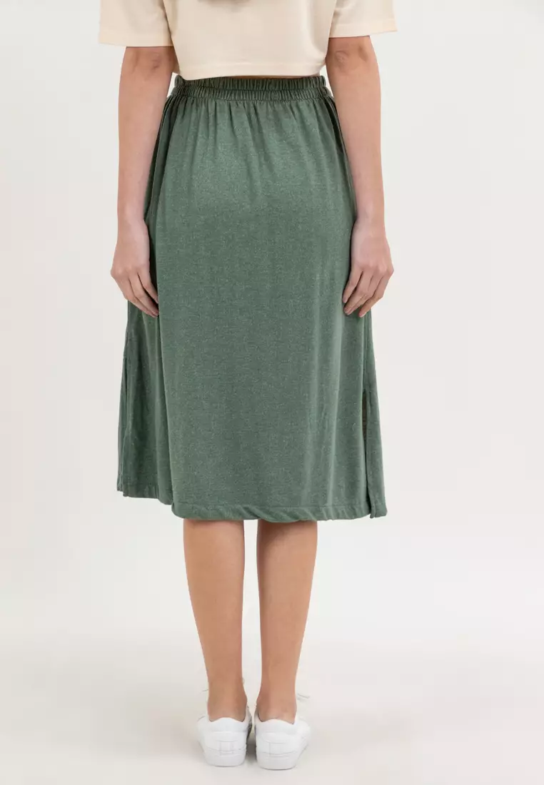 Laica Cotton Midi Skirt