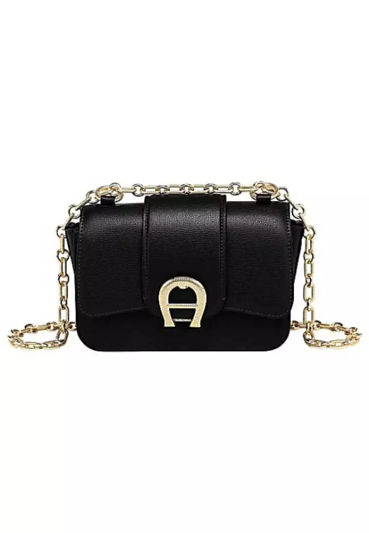 Aigner Verona Crossbody Bag S Black