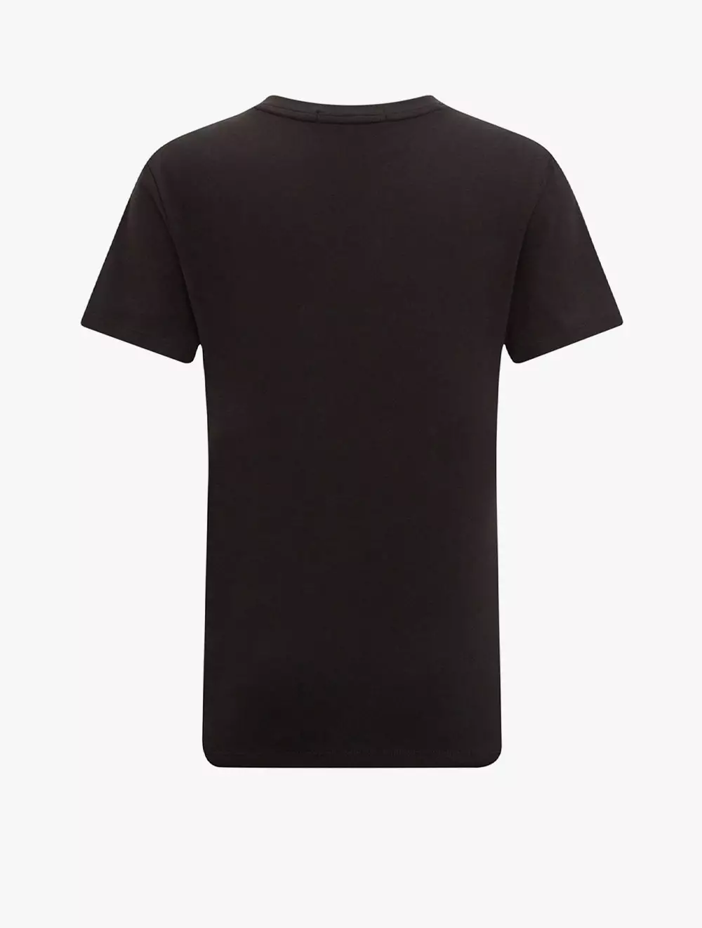 CALVIN KLEIN JEANS - SHRUNKEN INSTITUTIONAL LOGO TEE - black