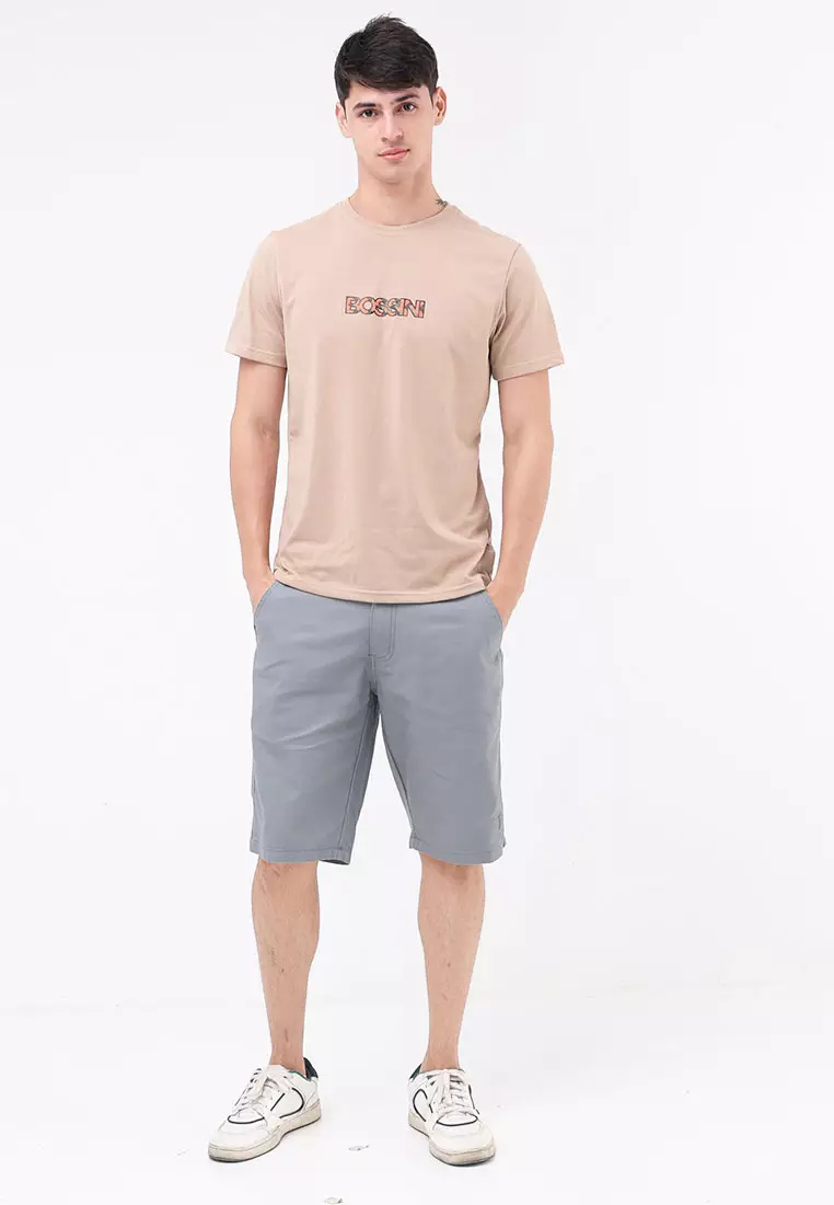 Round Neck Jersey Knits T-Shirt