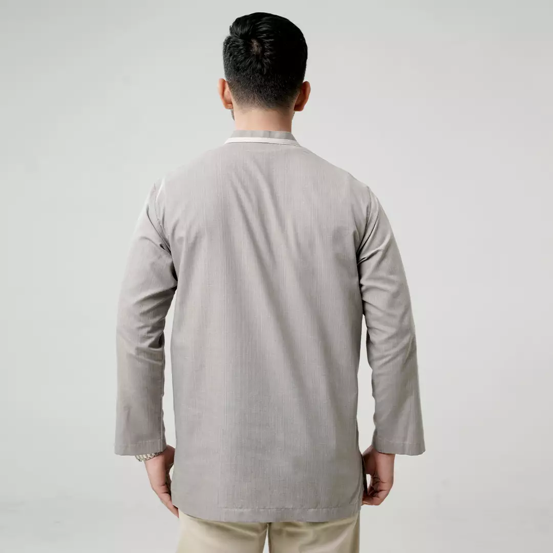 Rabbani - Kemeja Koko Muslim Pria Lengan Panjang Dewasa Kemko Dzakir Exclusive - Cinder