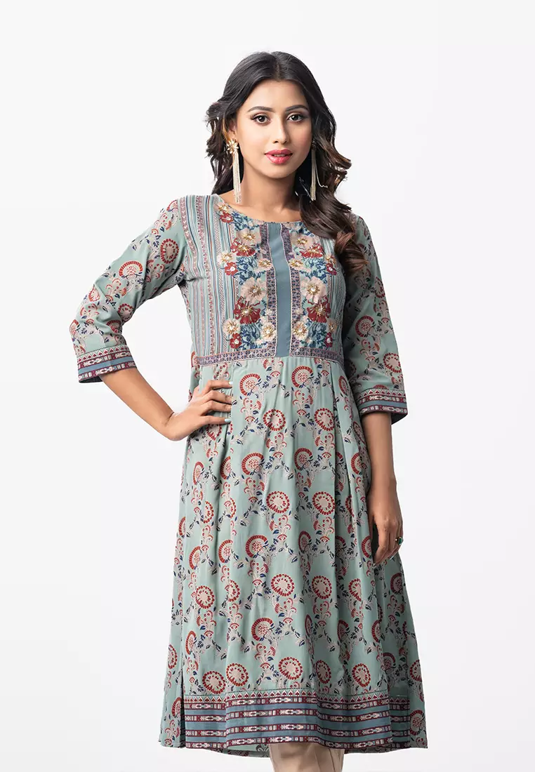 Le Reve Folkorolic Frock Style Tunic