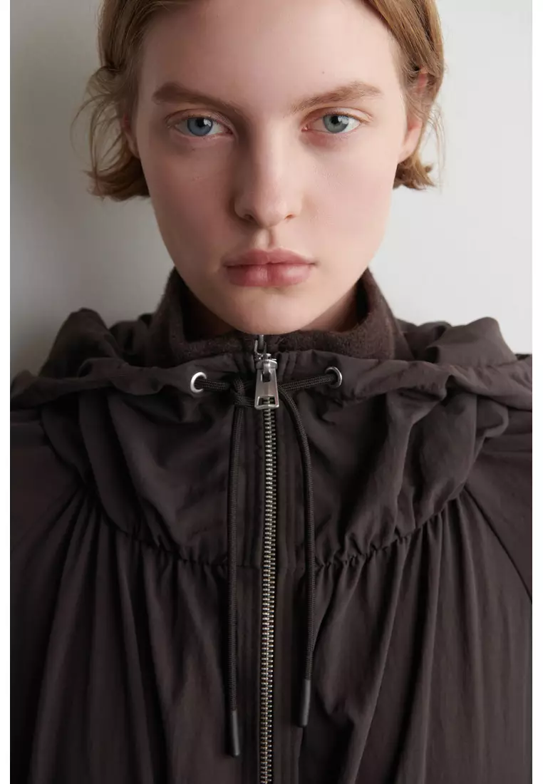 TECHNICAL HOODED PARKA JACKET