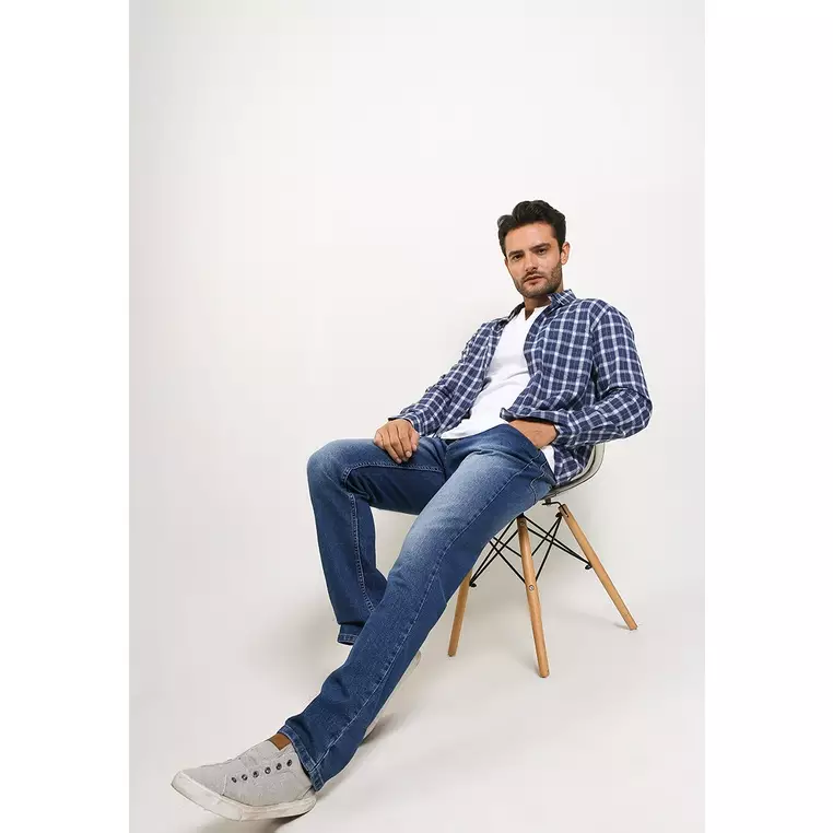 TRIPLE Celana Jeans Stretch Regular Slim (94 858 BWC)