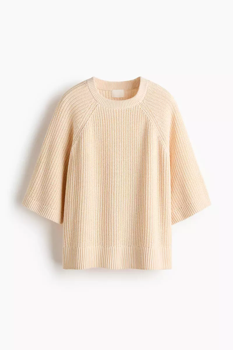 Rib-knit top