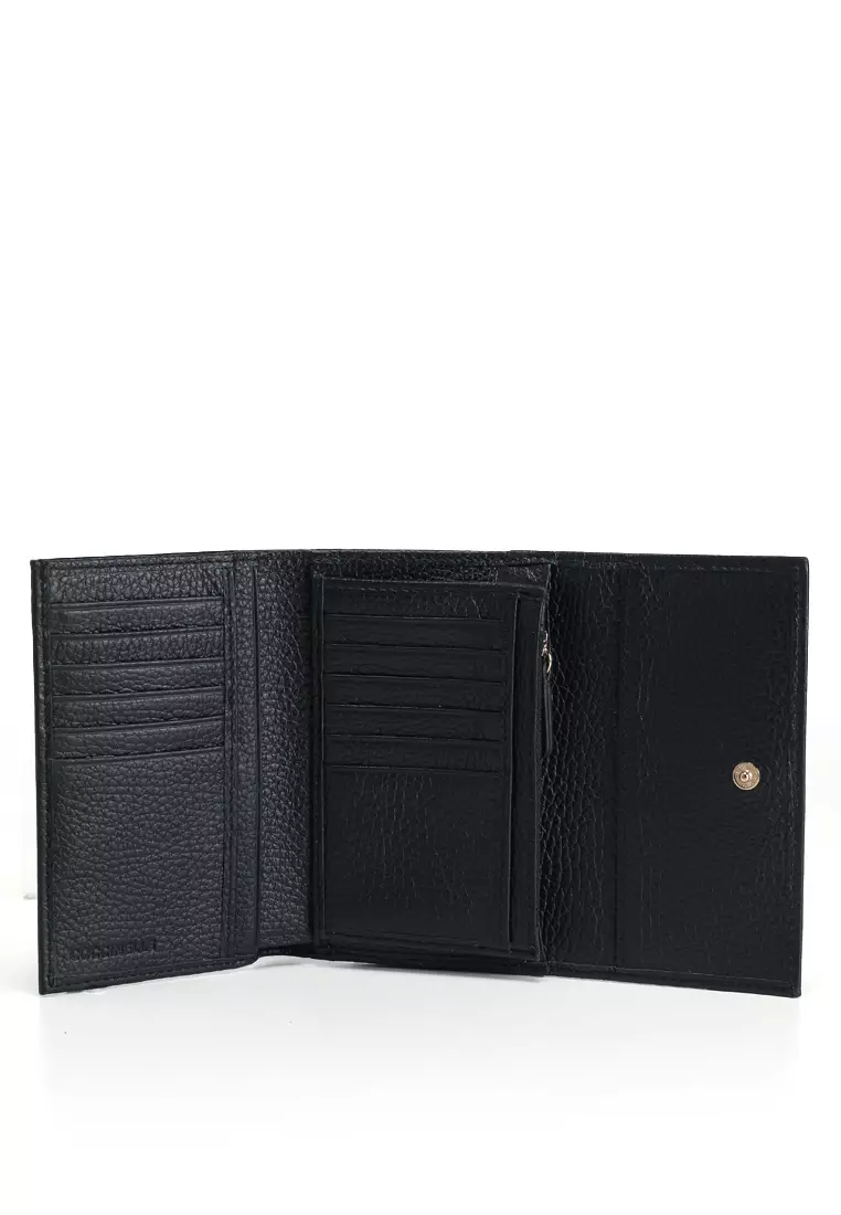 Metallic Soft Trifold Wallet