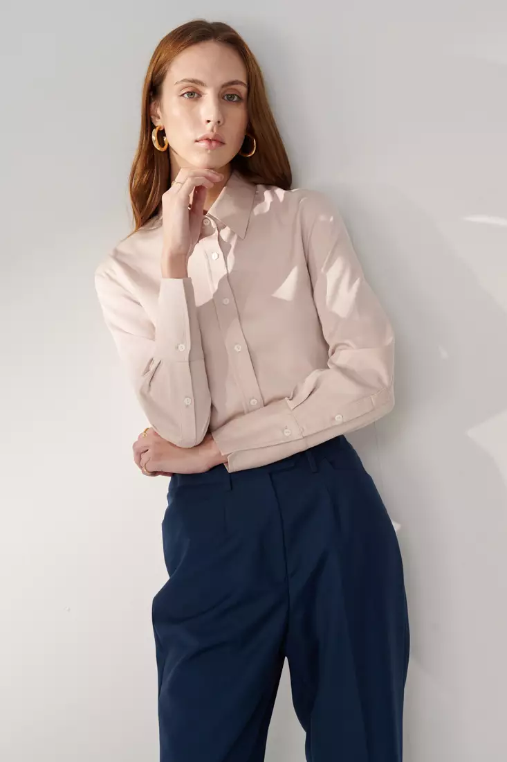 Rose Pink Skinny Shirt