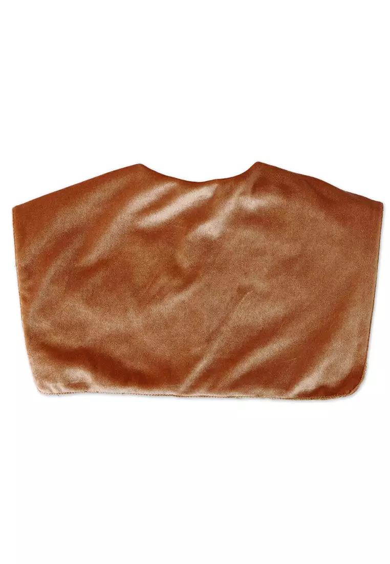 Girls Velvet Detachable Collar