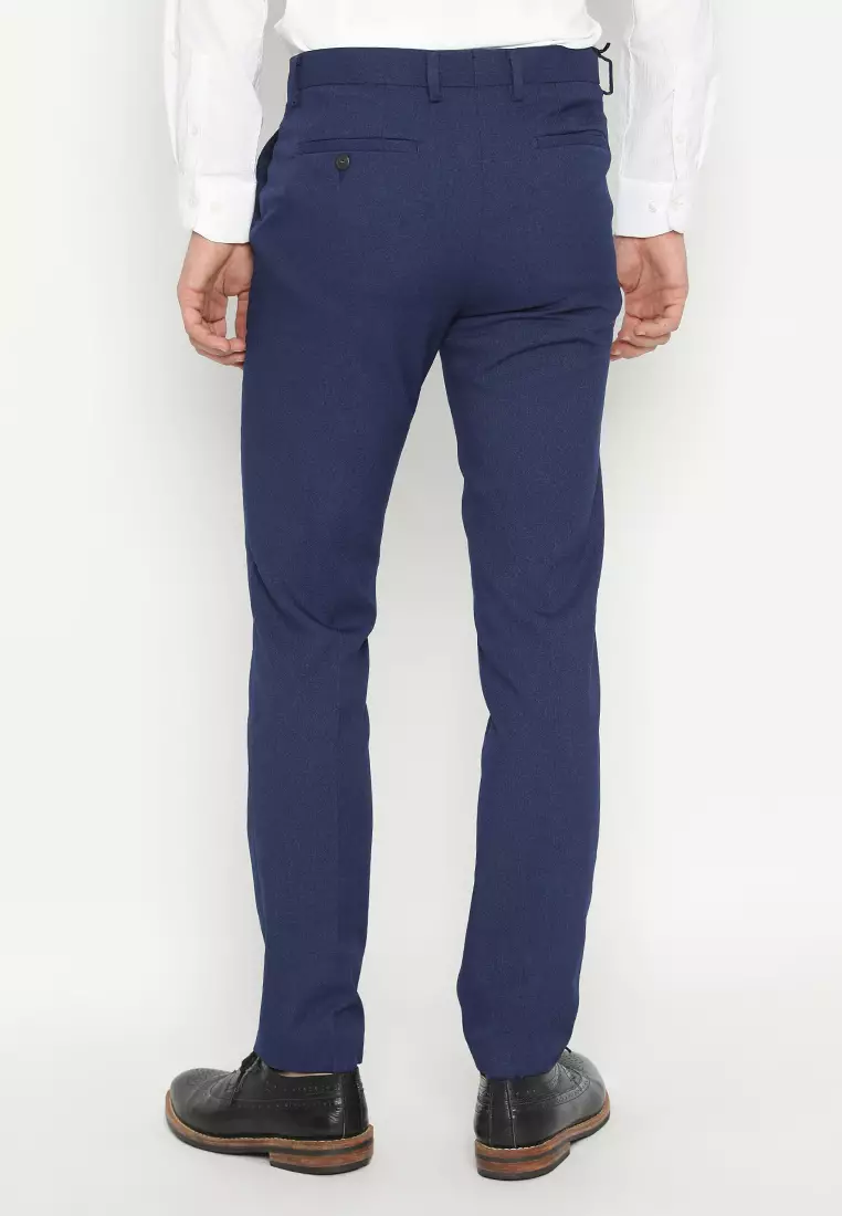 Jobb Bellwool-B Celana Panjang Pria Modern Slim Fit Medium Blue 3