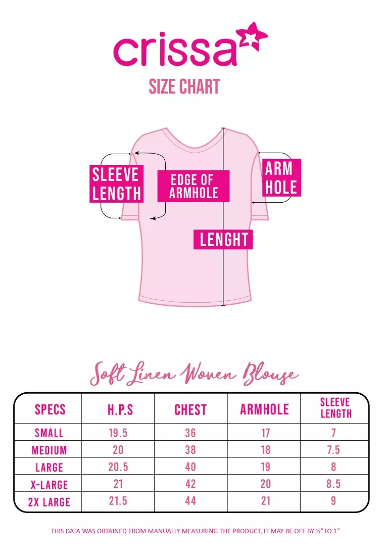 Soft Linen Woven Short Sleeves Blouse