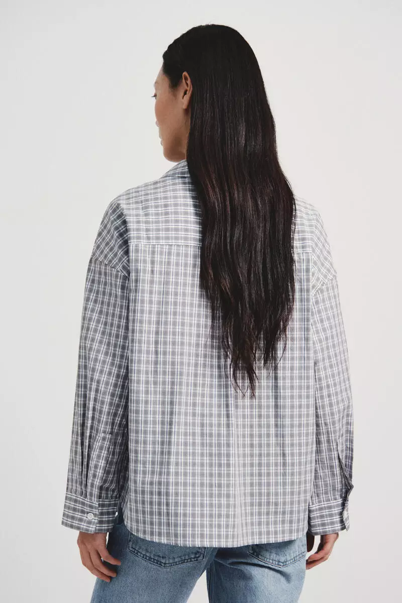 Cotton poplin shirt
