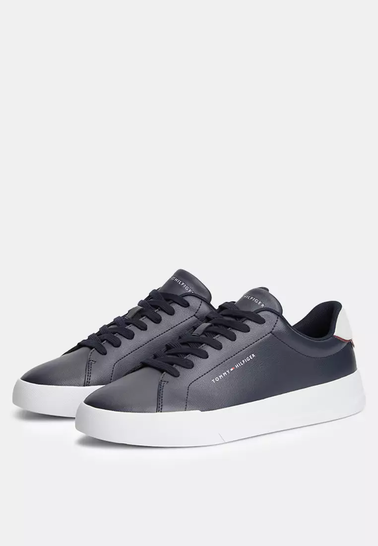 Court Leather Sneakers - Tommy Mainline
