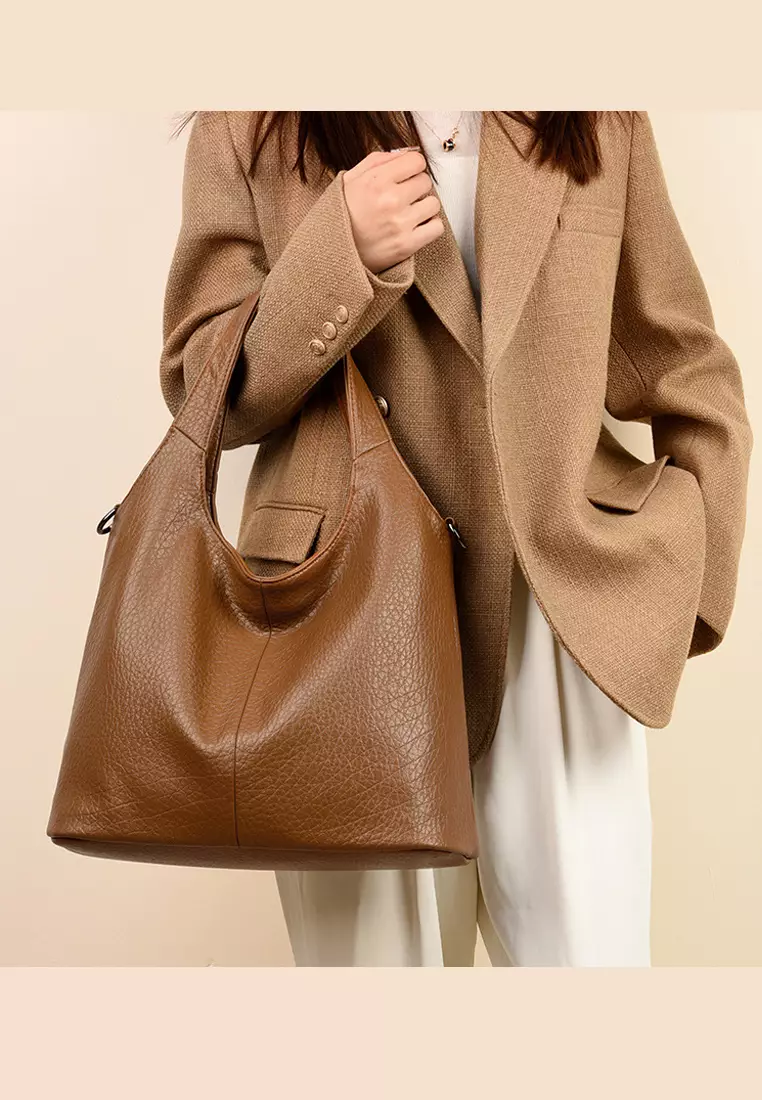 Faux Leather Three Way Handbag JW HD-3507