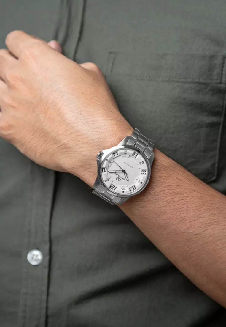 Navy Club Jam Tangan Pria Moreno- Stainless Steel Strap