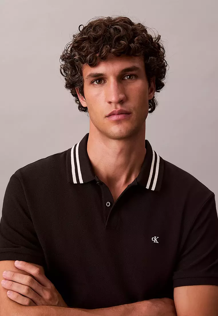 CKJ Polo Shirts Black