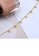 Glamorousky silver 925 Sterling Silver Plated Gold Simple and Delicate Star Necklace with Cubic Zirconia CFA28AC3D16FDFGS_4