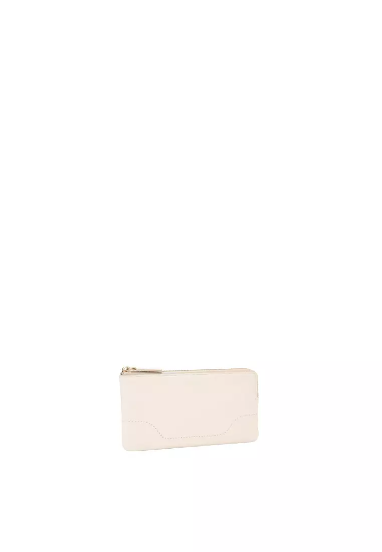 Zip Pouch - Cream Beige
