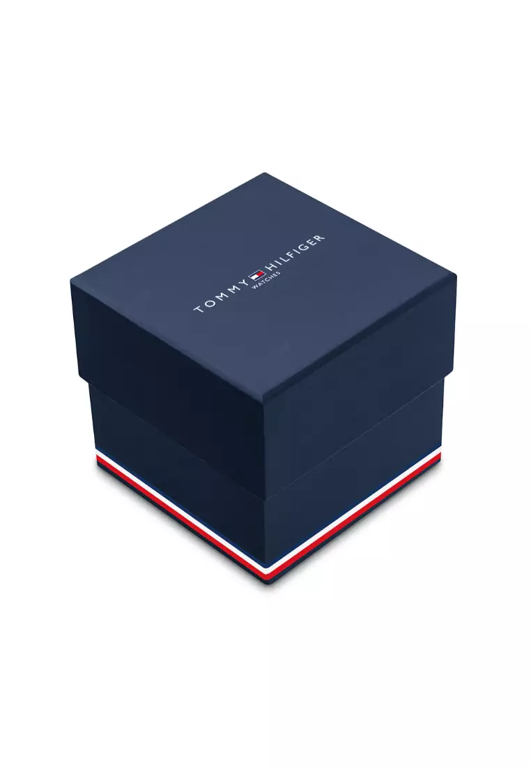 Buy Tommy Hilfiger Lorenzo Men's Watch Stainless Steel Strap - Black ...