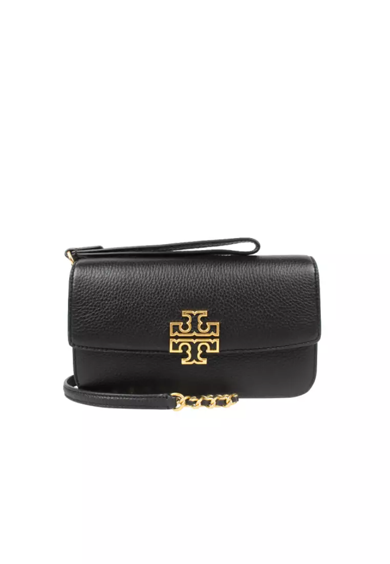 Britten Chain Wallet with Wristlet & Crossbody Bag in Black 141012-001