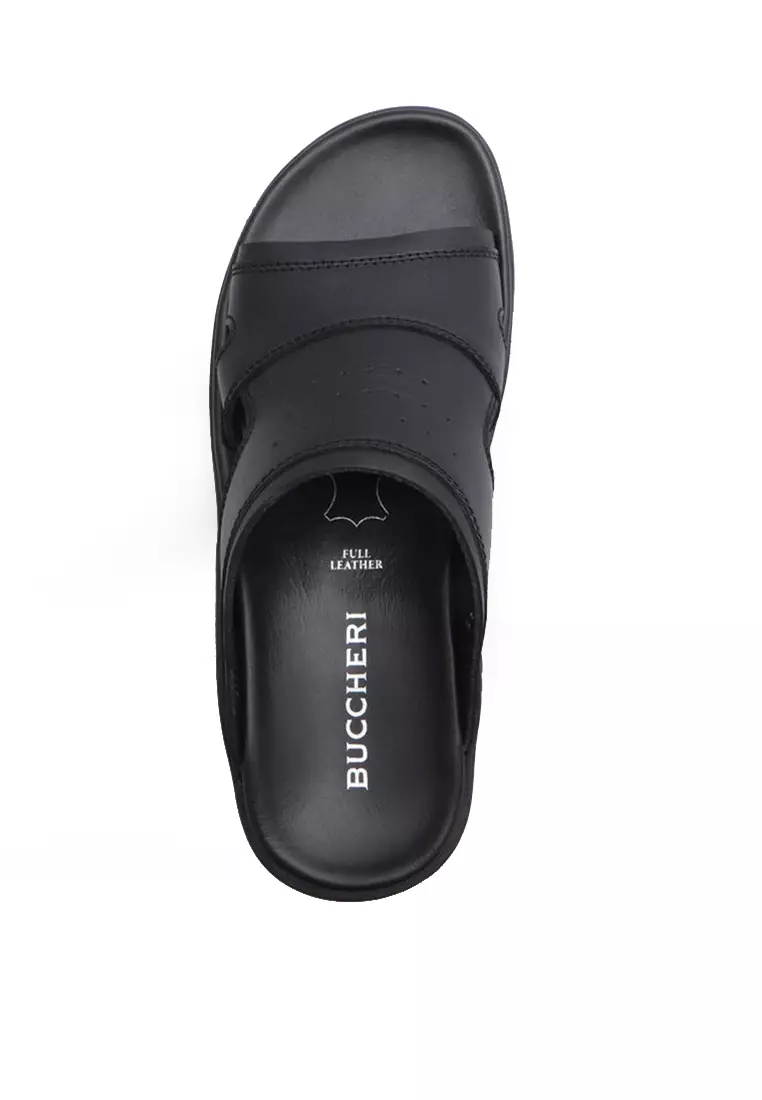 Buccheri Chidi Sandal Pria Black
