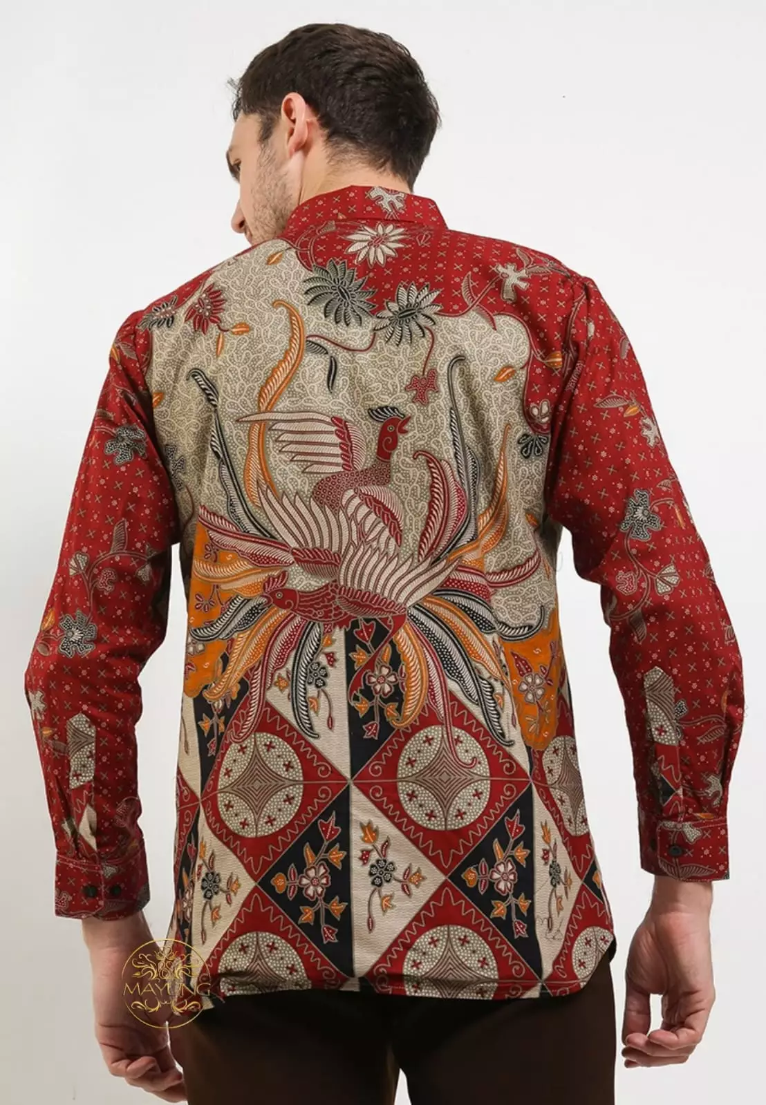 Jayawarsa Chorah Kemeja Batik Pria Premium Slimfit Modern Lengan Panjang