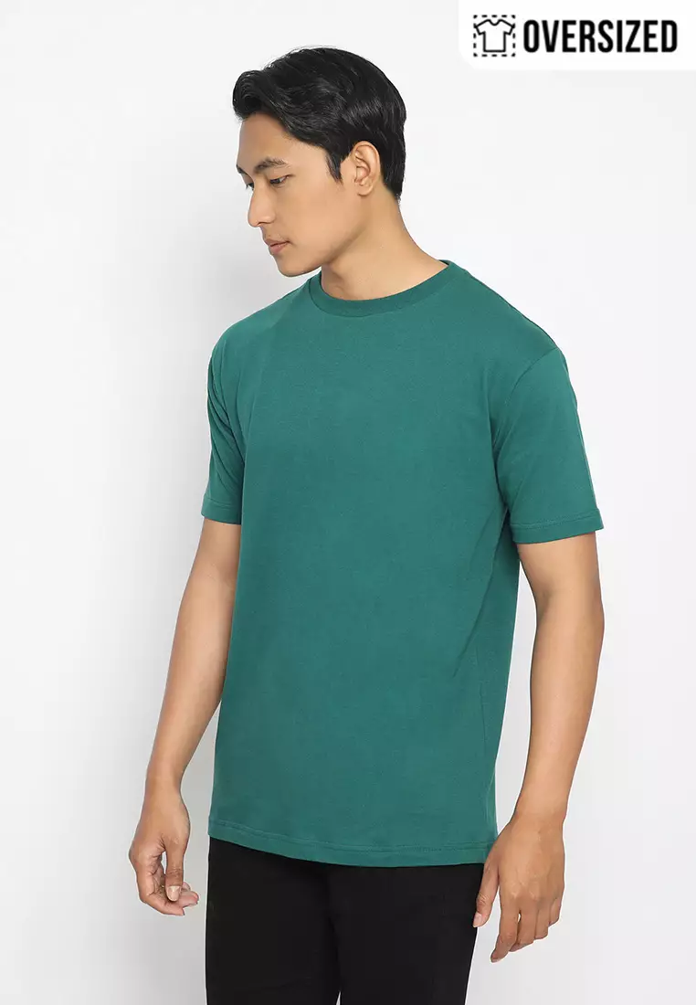 RBJ T-Shirt Cotton Polos Oversized Pria 2079030001