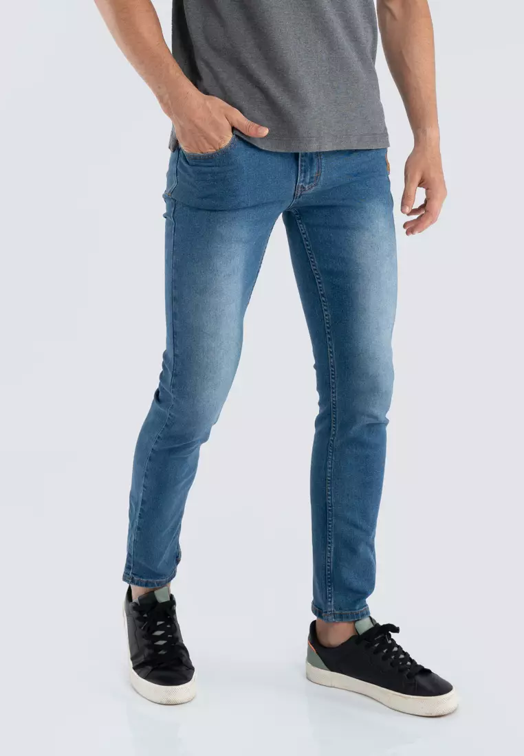 Men’s Stretch Slim Fit Long Jeans