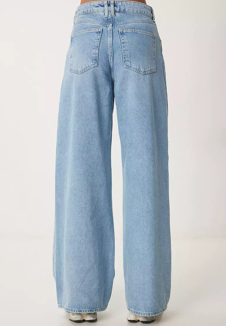 High Waist Wide Leg Jeans