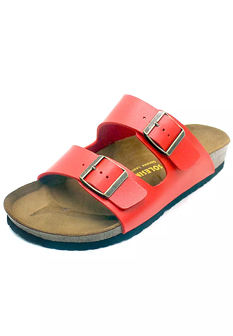 Red deals sandals uk