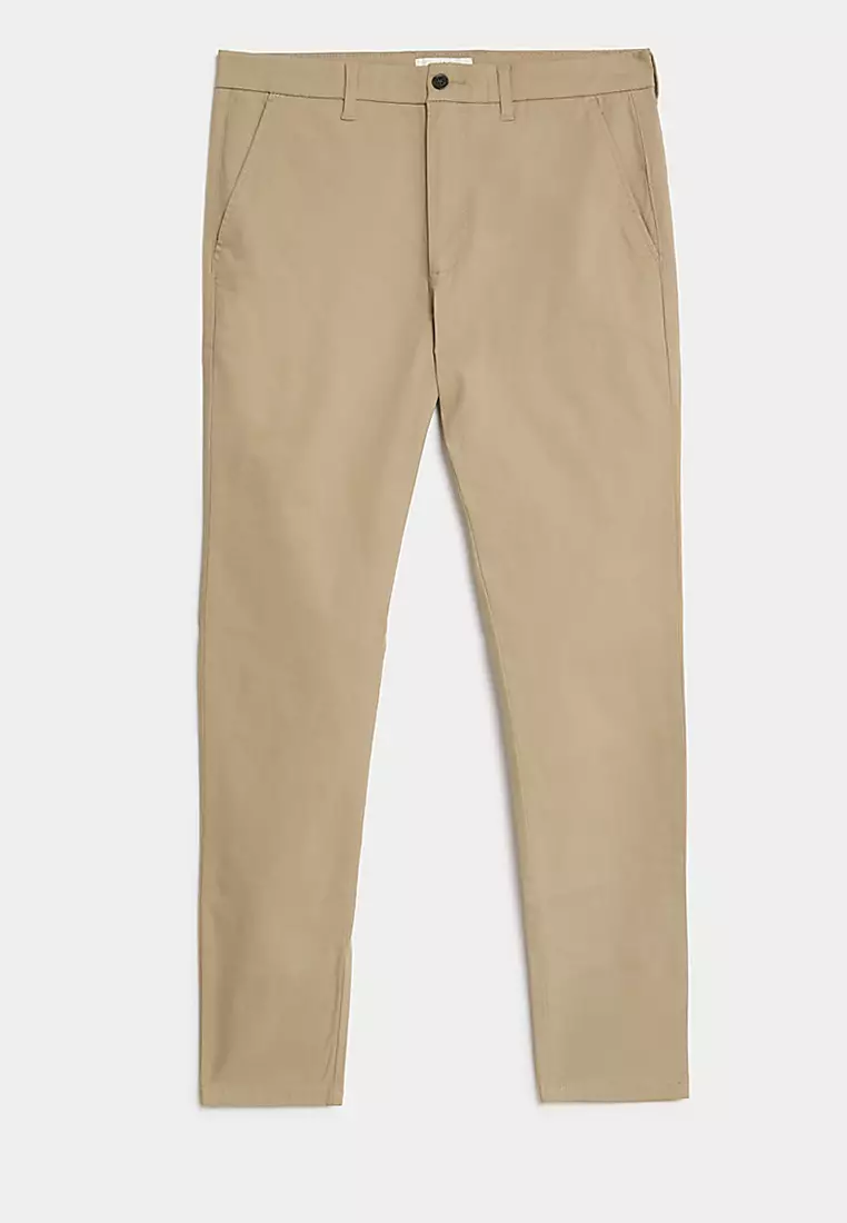 Skinny Fit Stretch Chinos