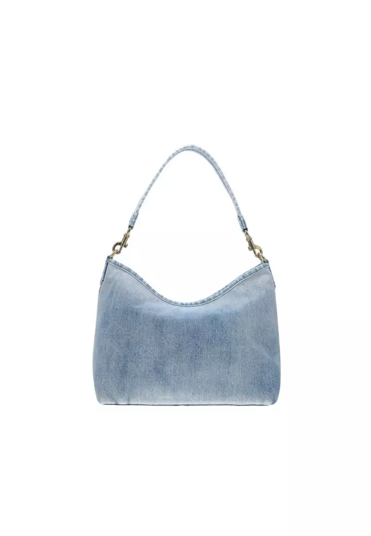 Ladies' Shoulder Bag Light Indigo in Blue CEF26