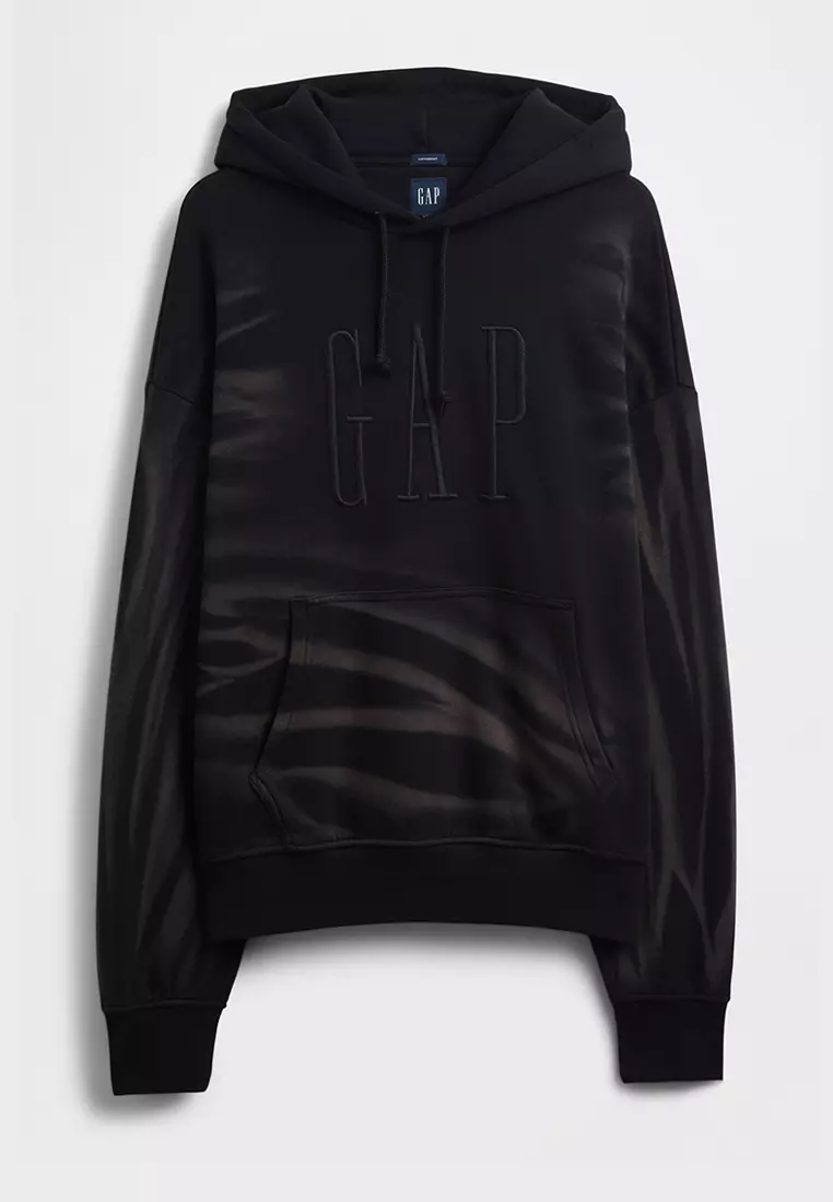 Vintage Soft Oversized Logo Hoodie