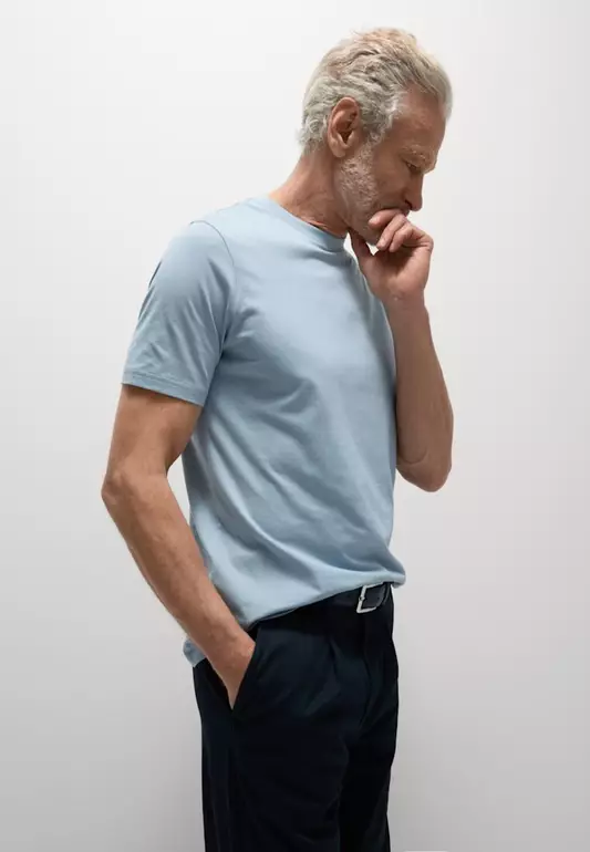 M&S Collection Regular Fit Pure Cotton Crew Neck T-Shirt