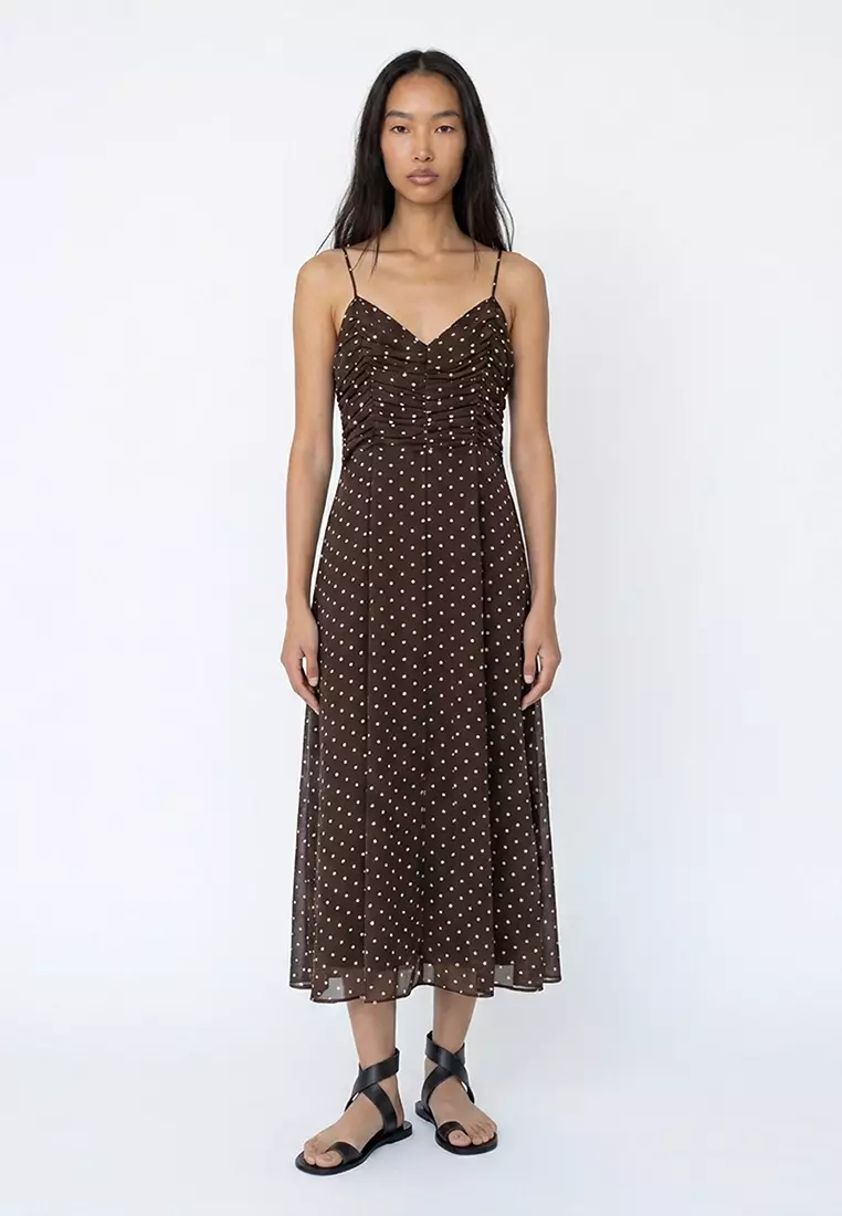 brown polka dot dress mango Mango | Dresses | Mango Polka Dot Brown Dress
