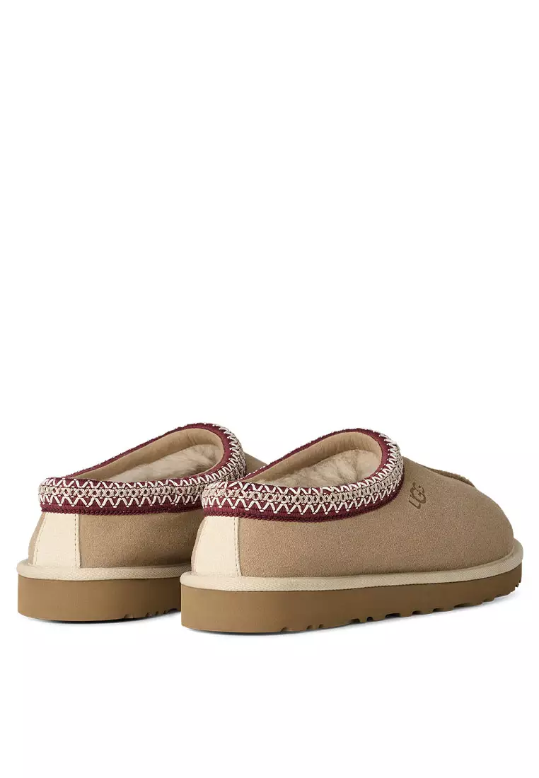 Men's Tasman II Slipper - Driftwood / Biking Red (1174671-DWD)