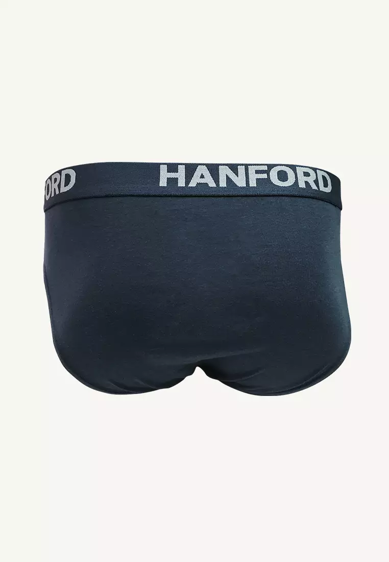 Regular Cotton Men's Briefs Logan - Assorted Basic Colors (3in1 Pack) S-4X Big Plus Size