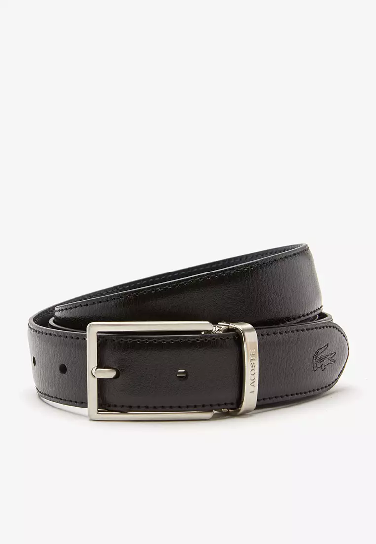 Lacoste men's reversible deals leather belt