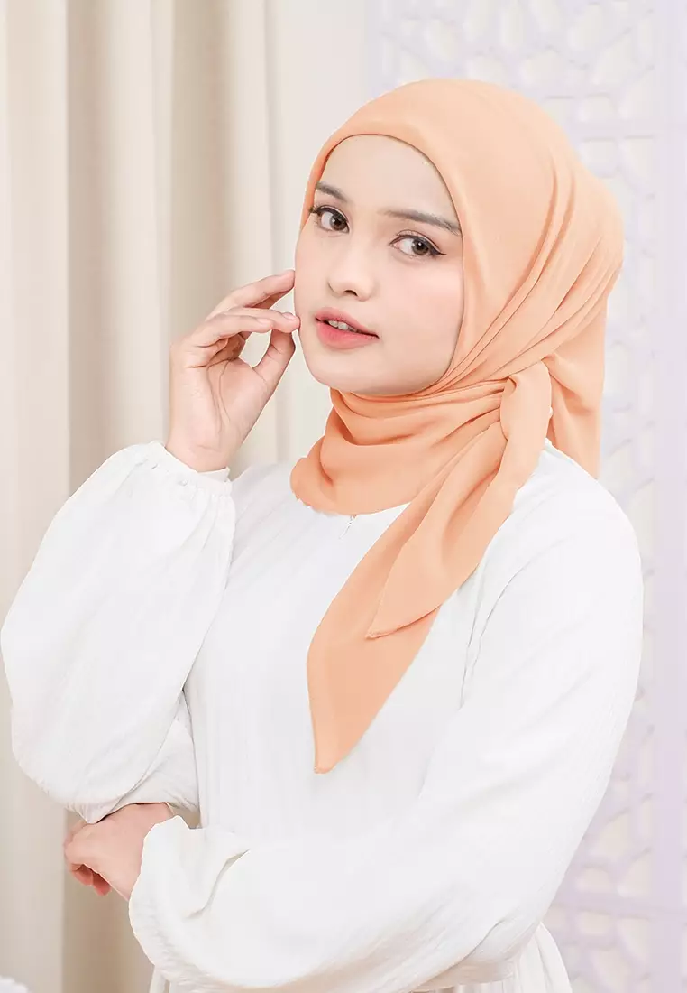 HIJAB INSTAN VIERA-DUSTY ORANGE