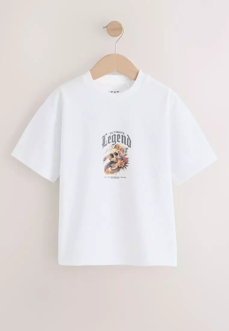 Relaxed Fit Short Sleeve Graphic T-Shirt